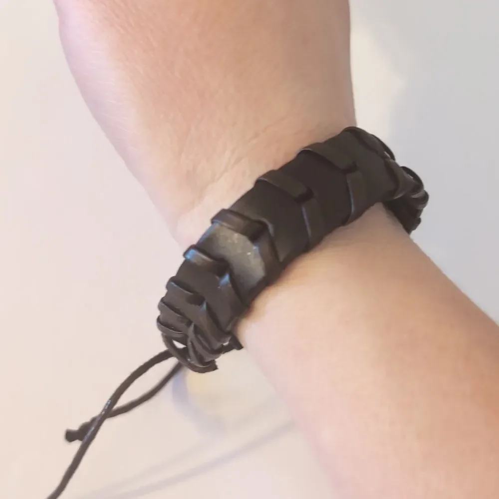 bracelet wide brown